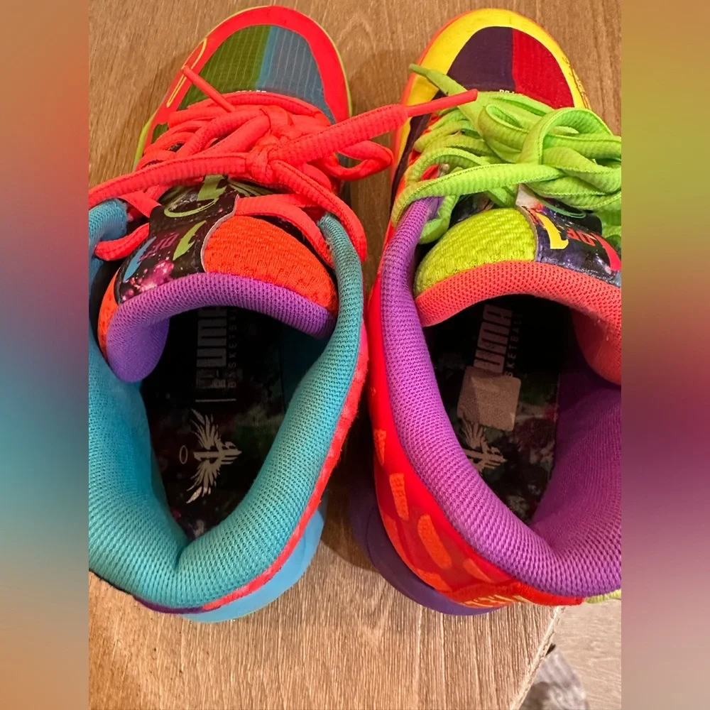 Puma be you basketball shoes size 7C EUC - Picture 6 of 9